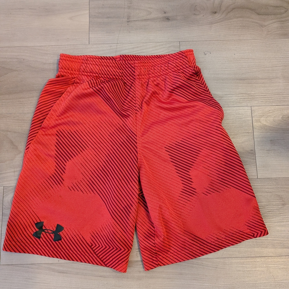 Under Armour Kids Red Athletic Shorts